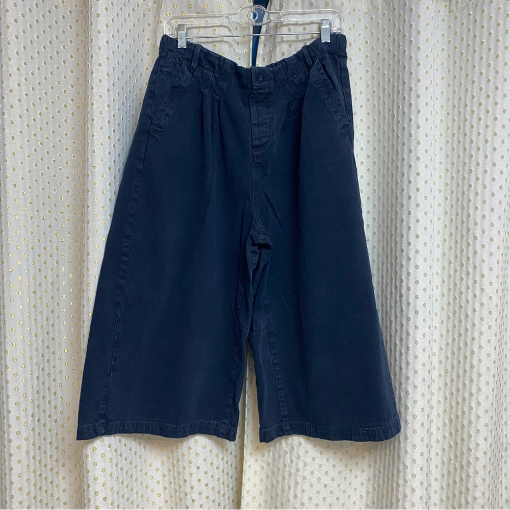 Free People  Women's Hard Rain Cropped Gaucho Pants